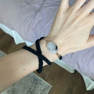 Braided wrap bracelet or necklace